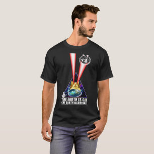 De aarde is kat! Ben je een kat-aarder? T-shirt