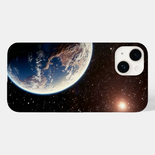 De aarde is thuis Case-Mate iPhone case (Achterkant (horizontaal))