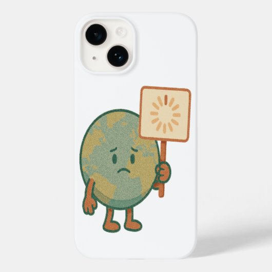 De aarde laadt... Een ogenblik geduld Case-Mate iPhone Case (Achterkant)