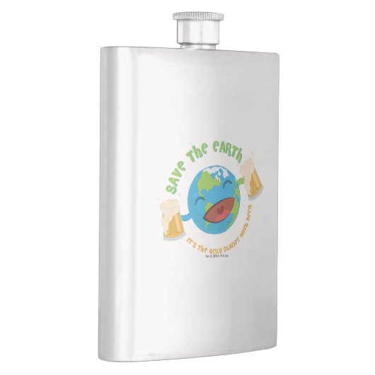 De aarde redden heupfles (Rechts)