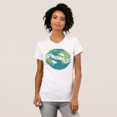 De aarde redden t-shirt (Voorkant volledig)
