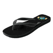 De aarde redden teenslippers (Schuin)