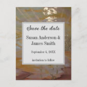 De aarde van de begroting kleuren Abstract goud sp Briefkaart (Voorkant)