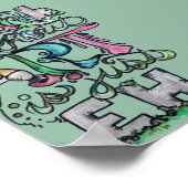 De Aarde zonder kunst is maar EH Poster (Hoek)