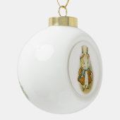 “De aardige cavia” van Beatrix Potter Keramische Bal Ornament (Links)