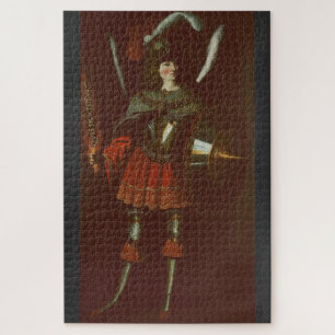 De aartsengel Michaël door Francisco de Zurbarán Legpuzzel