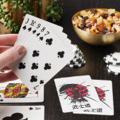 De Aas van Bushido Pokerkaarten (Insitu)
