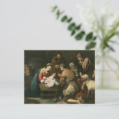 De aasgier van de schaaphersen, c.1650 briefkaart (Staand voorkant)