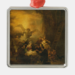 De aasgier van de schaaphersen, c.1650 metalen ornament
