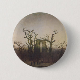 De Abbey in Oakwood Ronde Button 5,7 Cm