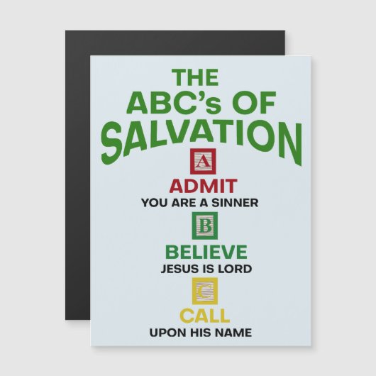 De ABC's van het heil (Voorkant / Achterkant)