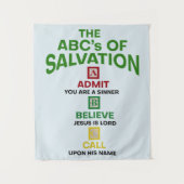 De ABC's van het heil Wandkleed (Voorkant)