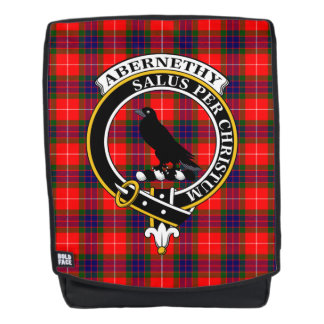 De Abernethy Clan Crest Tartan Rugtassen