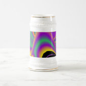 De Abstracte 3D Rainbowart Bierpul (Center)