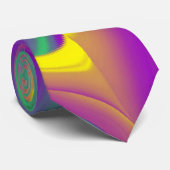 De Abstracte 3D Rainbowart Stropdas (Opgerold)