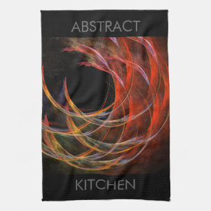 De Abstracte Art Kitchen Towel breken Theedoek