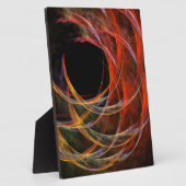 De Abstracte Art Plaque van de Cirkel breken Fotoplaat (Zijkant)