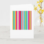 De abstracte Arty Kaart van Groeten - Verticale (Gele Bloem)