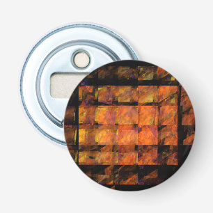 De Abstracte Button voor de muur Flesopener