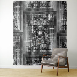 De Abstracte Digitale Kunst van de Bouwer Architec Wandkleed