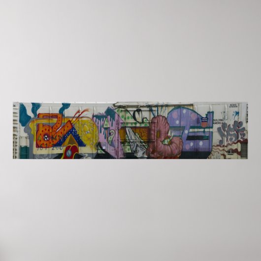 De Abstracte kant. Poster (Voorkant)