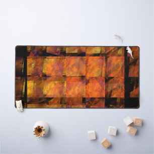 De Abstracte kunst aan de muur Bureaumat