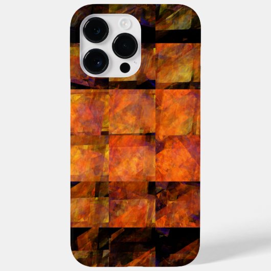 De Abstracte kunst aan de muur Case-Mate iPhone Case (Achterkant)
