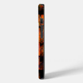 De Abstracte kunst aan de muur Case-Mate iPhone Case (Achterkant / Links)