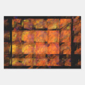 De Abstracte kunst aan de muur Inpakpapier Vel (Voorkant 2)