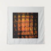 De Abstracte kunst aan de muur Wandkleed (Voorkant (horizontaal))