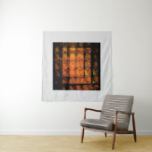 De Abstracte kunst aan de muur Wandkleed (In Situ (horizontaal))