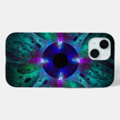 De Abstracte kunst van het oog Case-Mate iPhone Case (Achterkant (horizontaal))