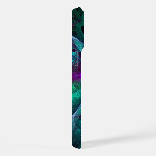 De Abstracte kunst van het oog iPhone Hoesje (Rechterkant)