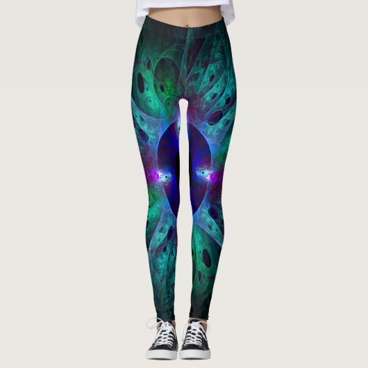 De Abstracte kunst van het oog Leggings (Voorkant)
