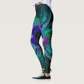 De Abstracte kunst van het oog Leggings (Links)