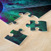 De Abstracte kunst van het oog Legpuzzel (Zijkant)