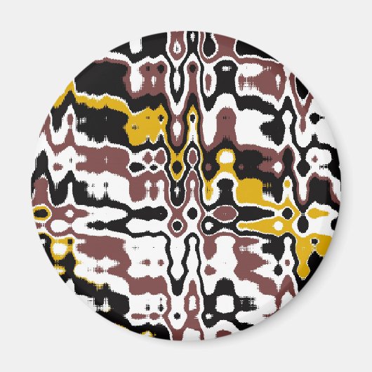 De abstracte Magneet van het Patroon (Voorkant)