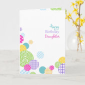 De abstracte multicolored dochter van de stip kaart (Gele Bloem)
