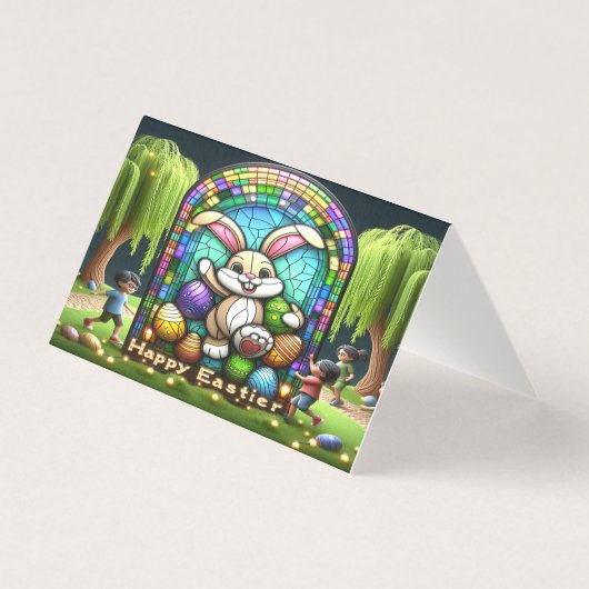 De Abstracte paashaas ideationeel Kaart (Voorkant)