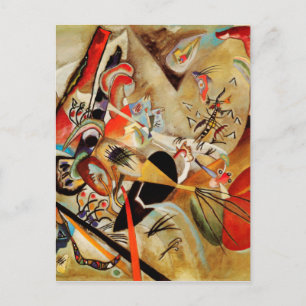 De Abstracte samenstelling van Kandinsky Briefkaart