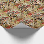 De Abstracte samenstelling van Kandinsky Cadeaupapier (Hoek)