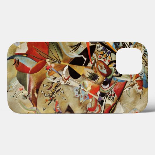 De Abstracte samenstelling van Kandinsky Case-Mate iPhone Case (Achterkant (horizontaal))