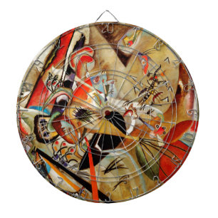 De Abstracte samenstelling van Kandinsky Dartbord
