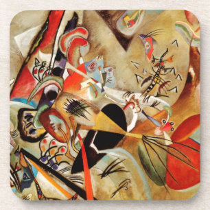 De Abstracte samenstelling van Kandinsky Drankjes Onderzetter