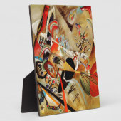 De Abstracte samenstelling van Kandinsky Fotoplaat (Zijkant)