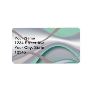 De abstracte Tornado van de Munt van de Chocolade Etiket