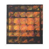 De Abstracte wand Blocnote (Voorkant)