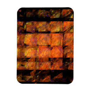 De Abstracte wand van de Kunstprijs Magnet Magneet
