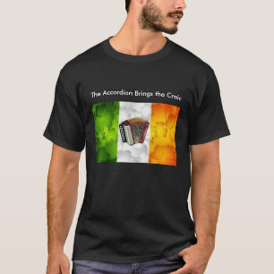 De accordeon brengt de Craic T-shirt