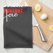 De accountant is hier theedoek (Quarter Fold)